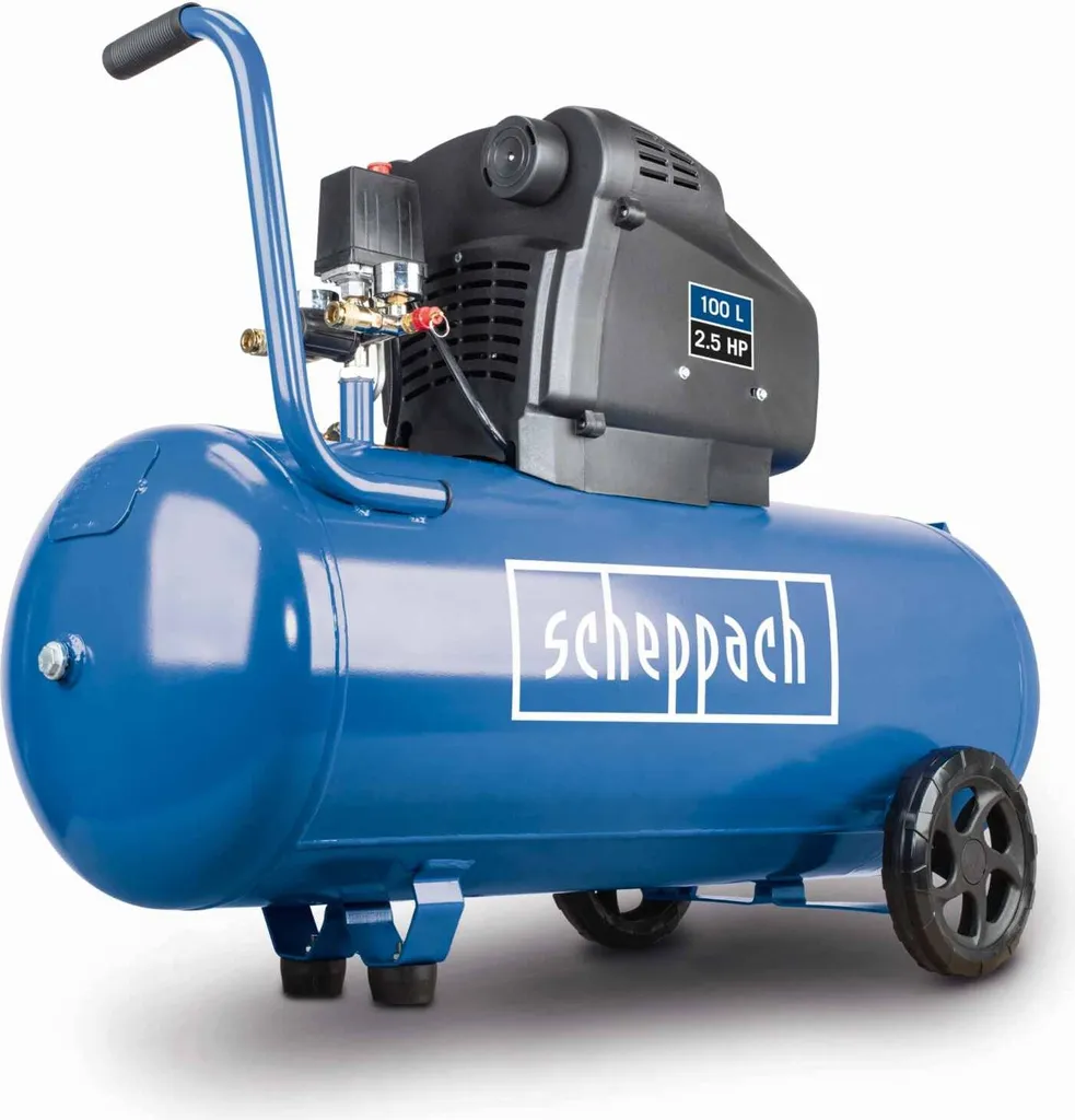 Compresseur d'air 100L sans entretien cuve anticorrosion 10 Bar