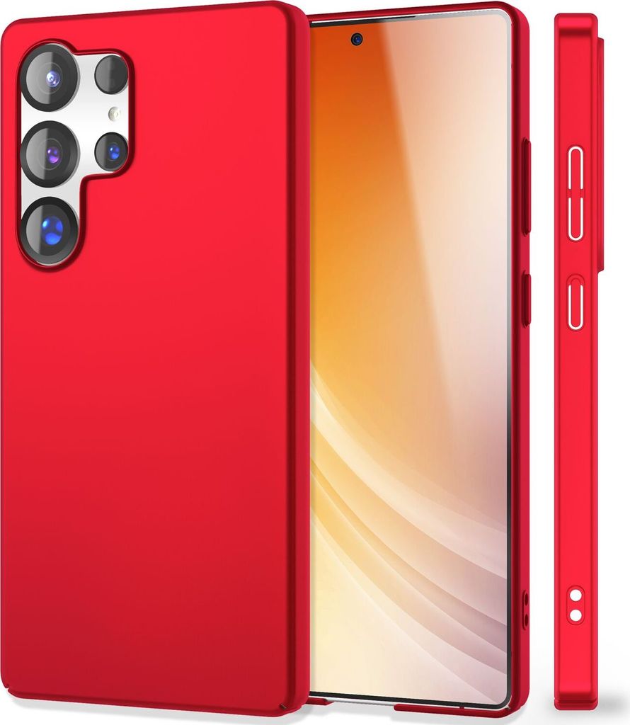 NALIA Ultra Slim Hardcase für Samsung Galaxy S25 Ultra – Anti-Fingerprint & 0.5mm Dünn – PUREFIT (Matt & Leicht) – Marke aus Berlin – Fla...