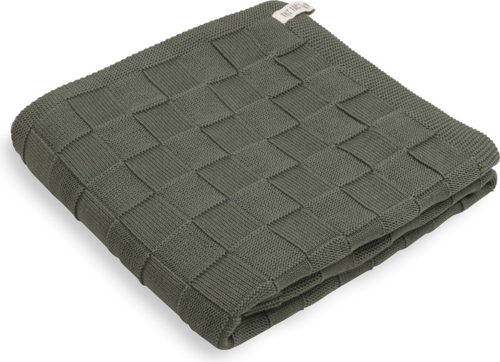 Knit Factory Badetuch Ivy - Khaki - 70x140 cm