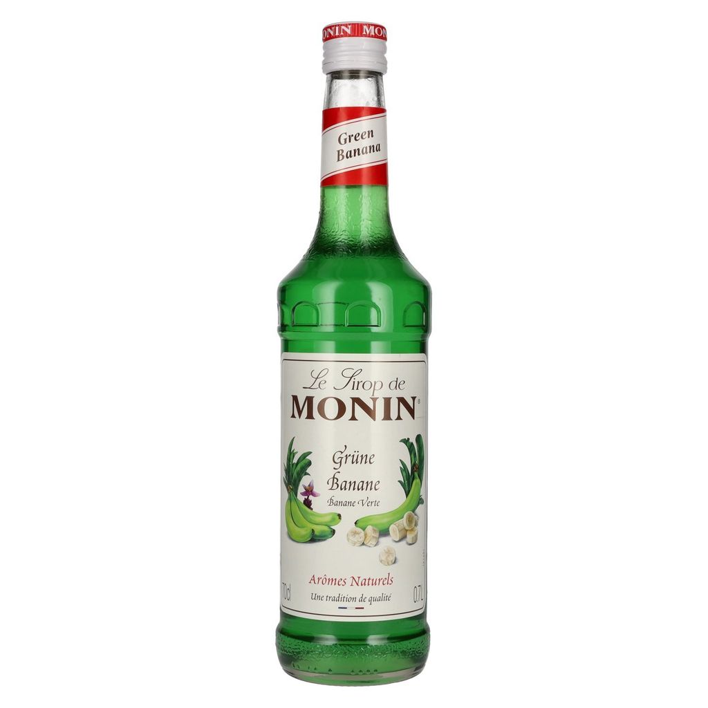 Le Sirop de Monin GRÜNE BANANE 0,7l Produktbild 
