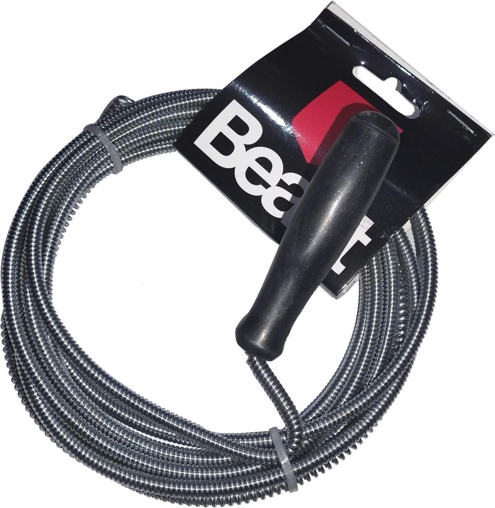 Rohrreinigungswelle Abfluss Ablauf Spirale 5mm, Länge 3m