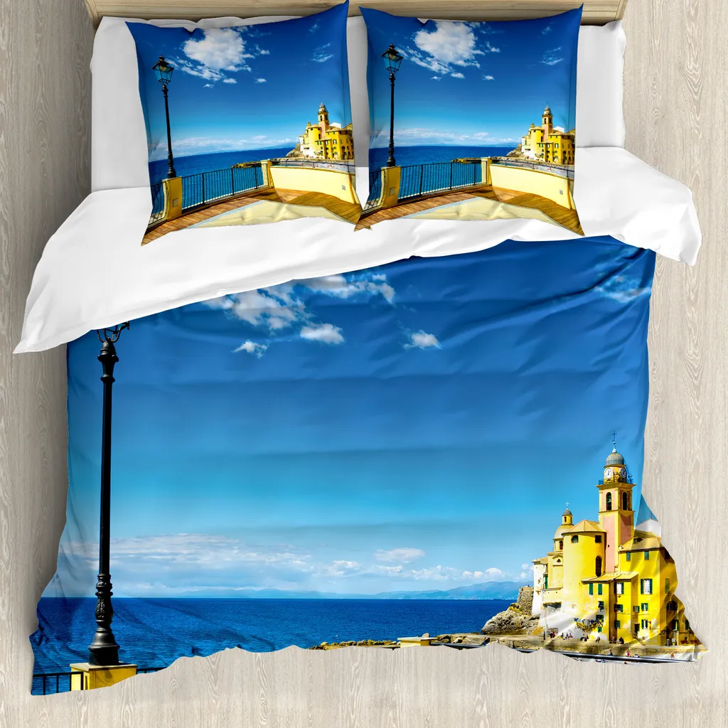 Set Copripiumino ABAKUHAUS Camogli 155x220 - Ipoallergenico e Soft