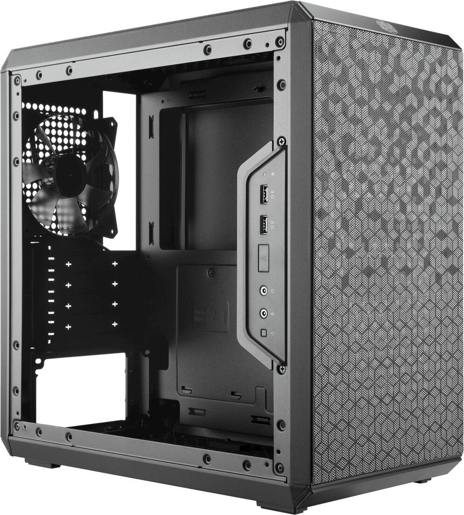 Cooler Master MasterBox Q300L Midi Tower Schwarz Produktbild 7