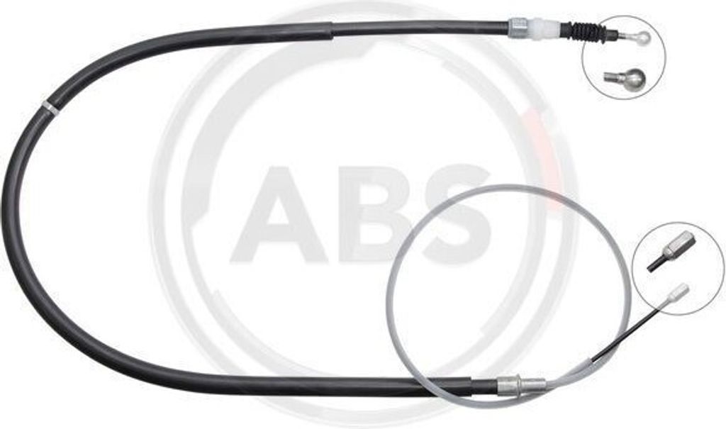 A.B.S. Handbremsseil Seilzug Feststellbremse für VW Beetle Schrägheck (5C1, 5C2) K14034