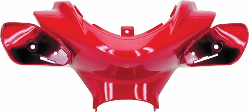 Cache de Guidon Rouge TNT 366740 pour Rénovation Esthétique de Scooter