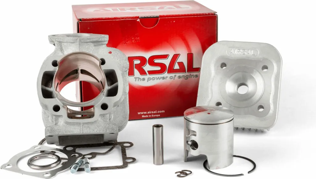 Cylindre 70cc Airsal T6-Racing 47,6mm : finissez-en avec le 50cc