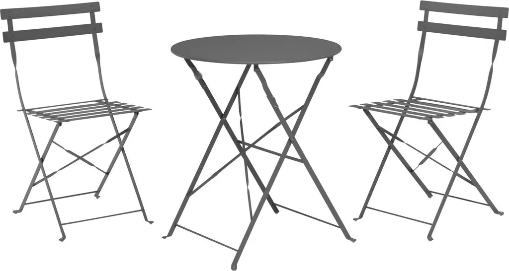 Arredo Esterno Design: Set Bistrot CK9200780 3 Pezzi Metallo