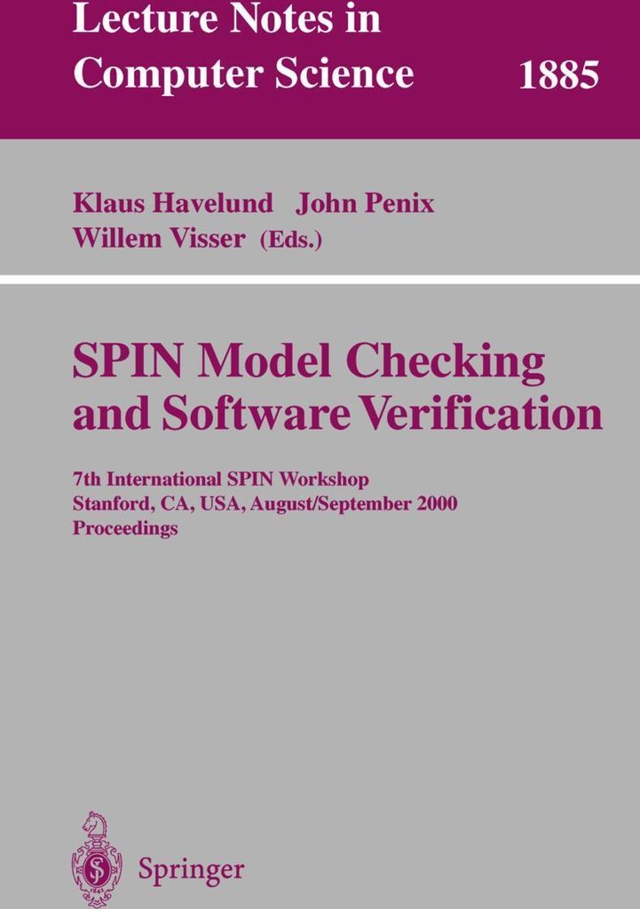 SPIN Model Checking and Software Verification