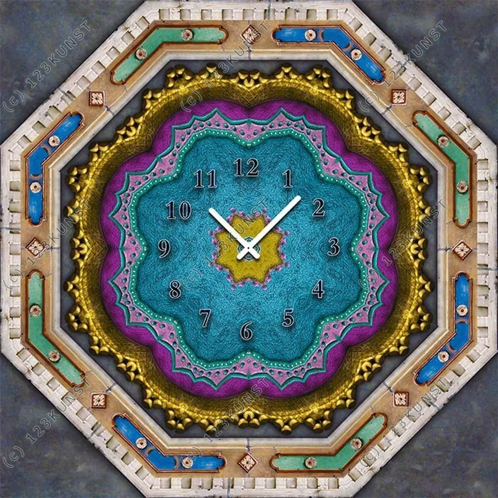 3961 Orologio da parete di design Dixtime, orologi da parete, orologio moderno da salotto 50cm x 50cm