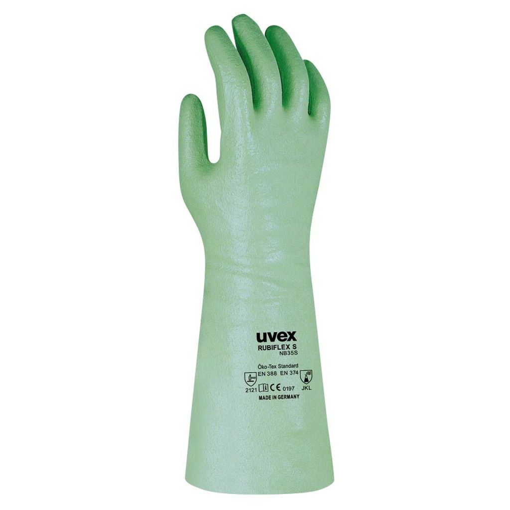 Uvex rubiflex S NB35S, Grün, Erwachsener, Erwachsener, Unisex, Abnutzungsresistent, Lösungsmittelbeständig, Ölbeständig, Chemikalienbeständig...