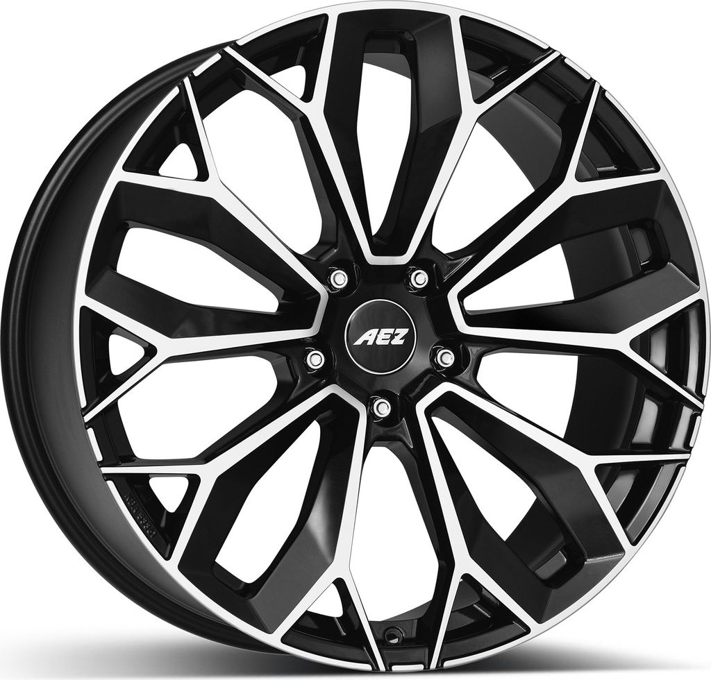 AEZ Felge Leipzig dark 10x21 ET50 5x112 ALE1R8BP50M kompatibel mit Mercedes Benz GLE (V167) GLE Coupe (C167) GLS