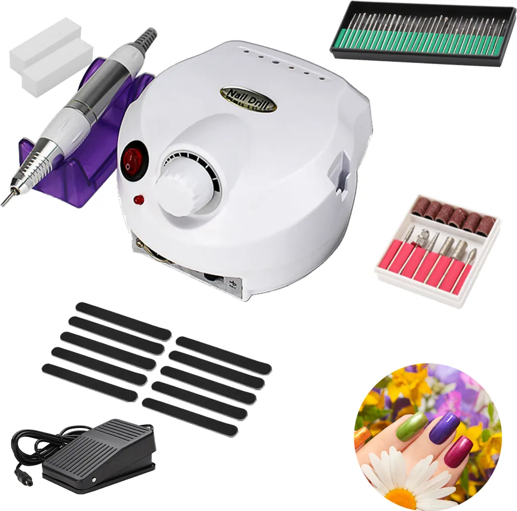 Offerta Set Manicure TolleTour White-B | Set Unghie Completo 18 Pezzi