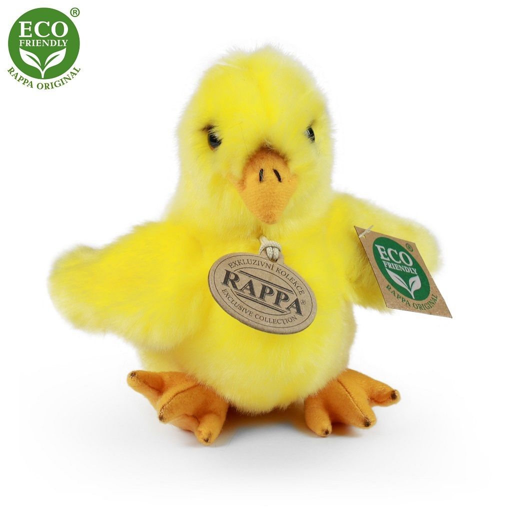 Rappa Plyšové kuře stojící 14 cm ECO-FRIENDLY Obrázek produktu 