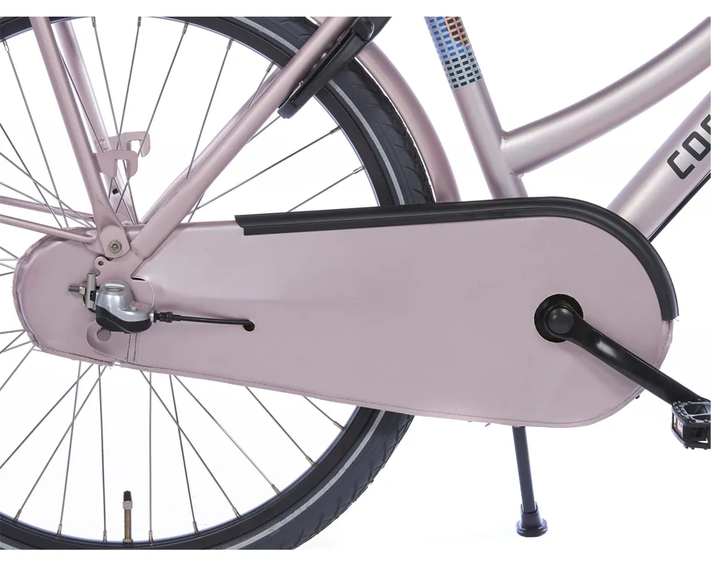 Protège-chaîne pour Vélo Ville Cortina U4 26 Argent Mat Robuste