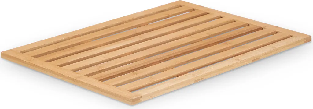 Tabouret BAMY 45x62 cm antidérapant avec structure blanche renforcée