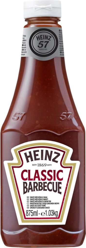 Heinz Salsa BBQ gusto piccante hickory fumo di legno Immagine del prodotto 