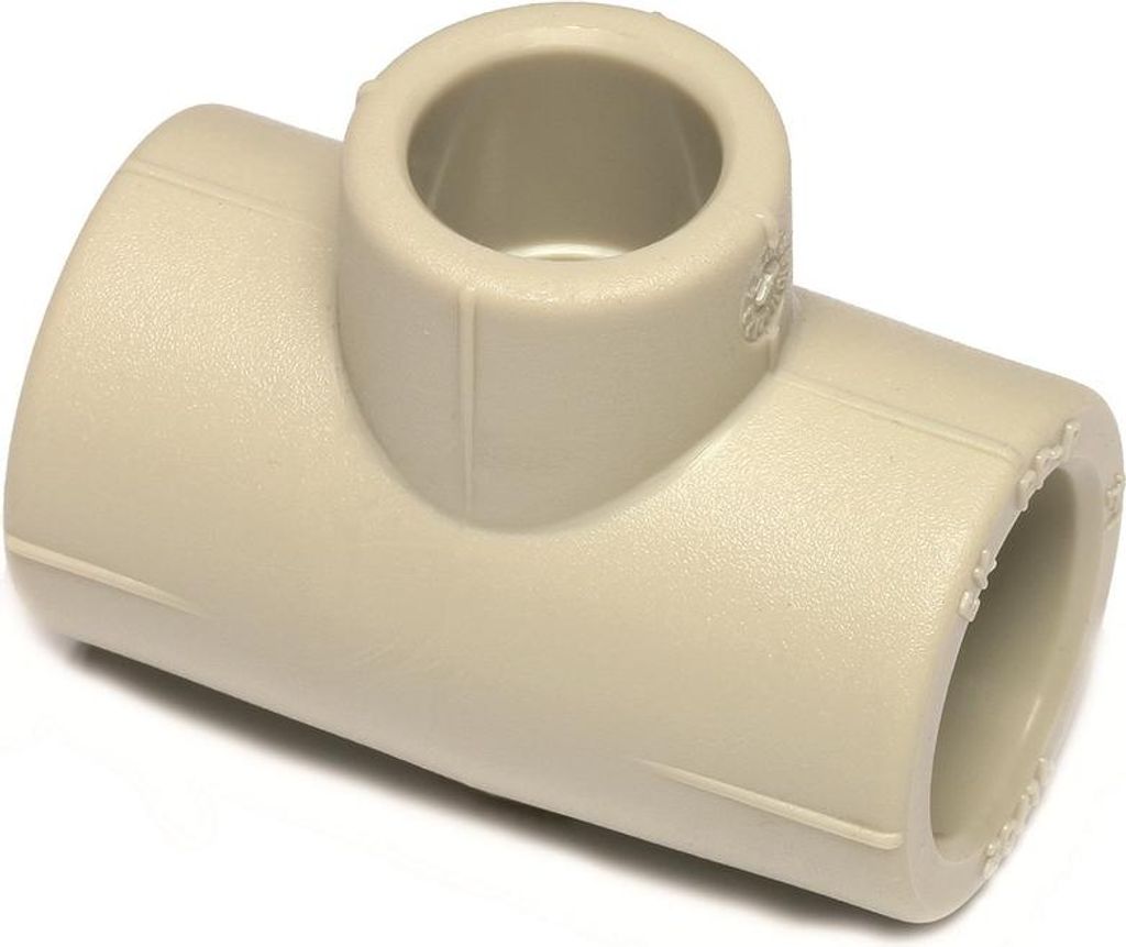 Reduziertes T-Stück Wavin Ekoplastik PPR-CT d40 x 32