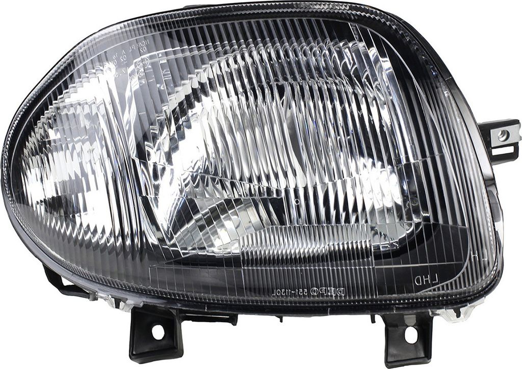 Johns, Scheinwerfer Halogen Front passend für Renault Clio BB BC CB 98-01 H4 Rechts 7701045169 260104030R 7701045994