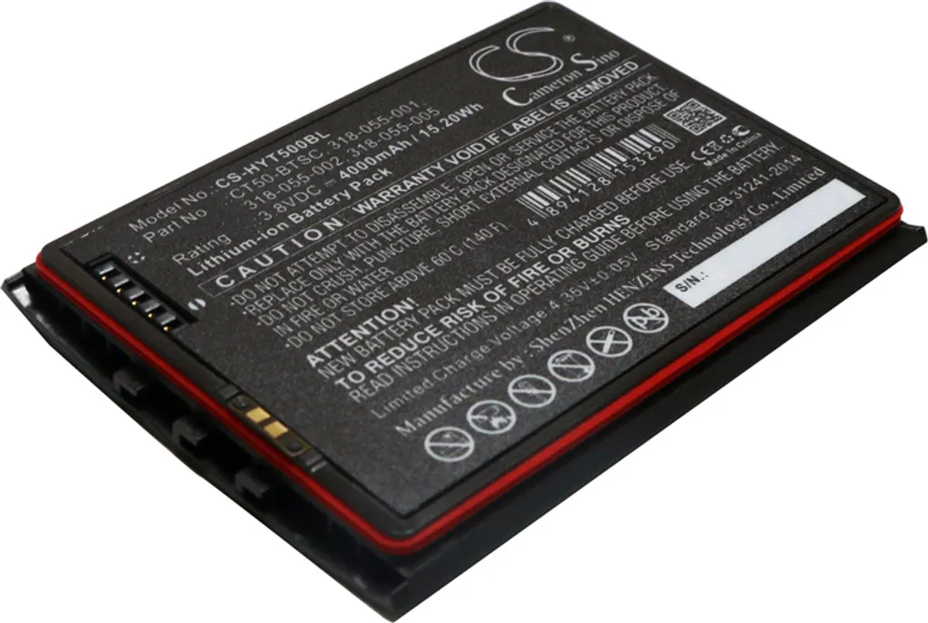 Réparer Terminal Honeywell CT40 avec Batterie Neuve pour 318-055-001