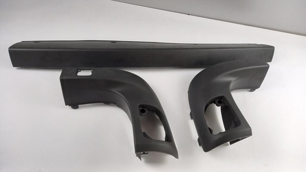 Original MERCEDES-BENZ Citan W415 Stoßstange Zierleistensatz hinten A4158800024