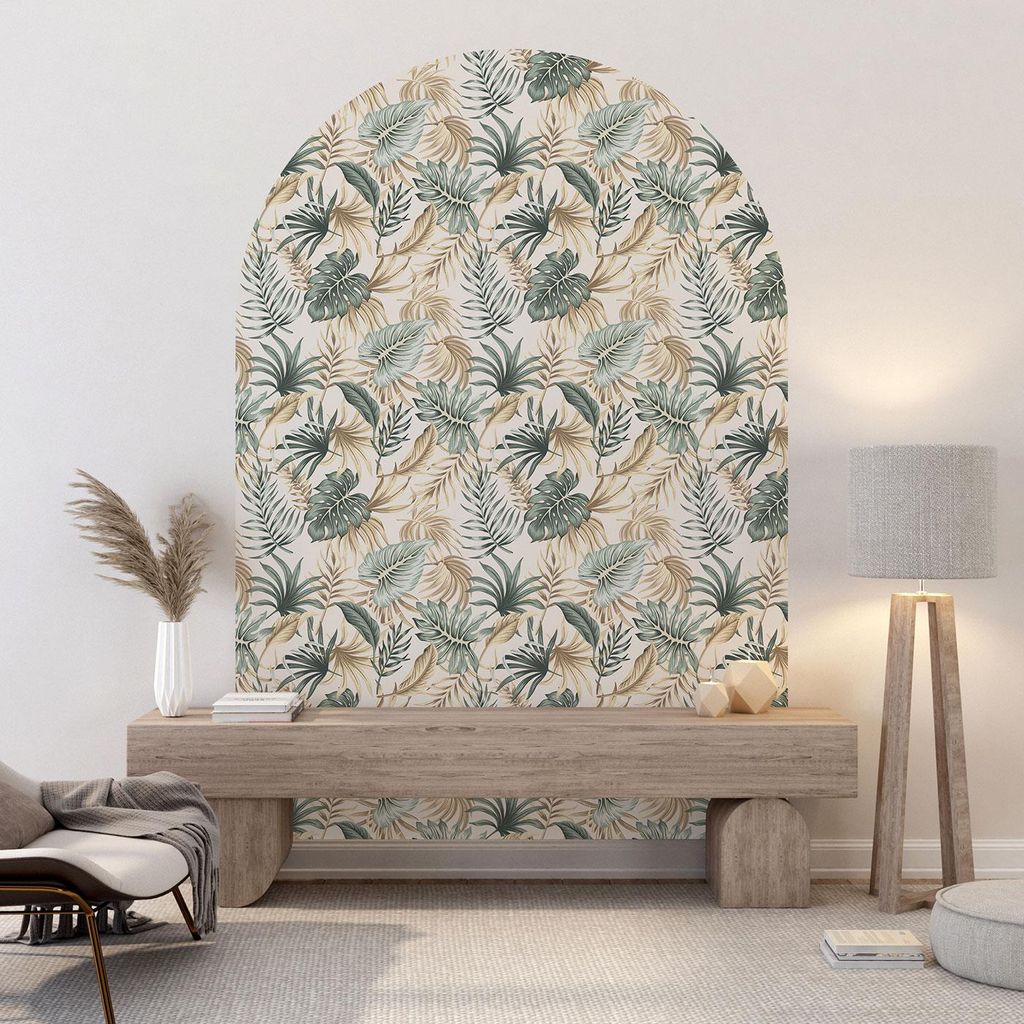 Arche-Aufkleber – Lumaléa – Botanisches Motiv – MAT-Kleber – Breite 150 x H?he 150 cm