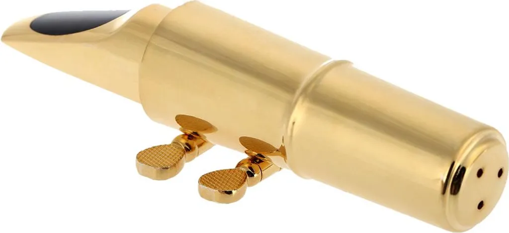 Set Bocchino Jazz Sax Tenore 5C Metallo Dorato con Accessori