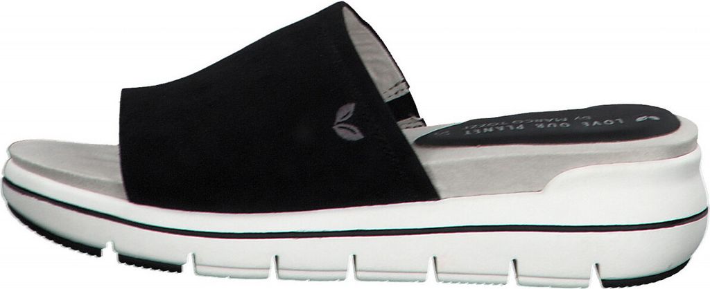 Marco Tozzi Damen Pantoletten in Schwarz, Größe 37