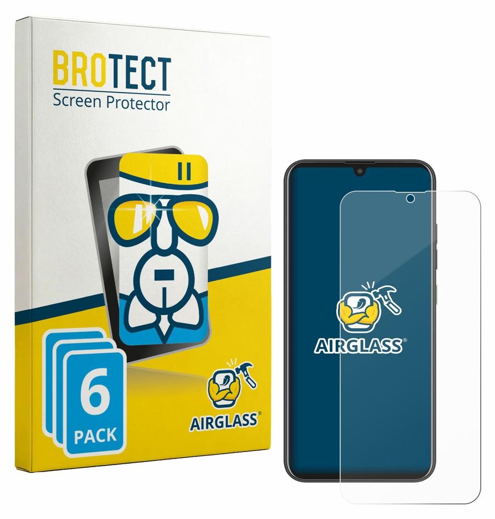 6x BROTECT Schutzglas für Murena Teracube 2s Schutzfolie Panzer Folie Glas Display Schutz klar