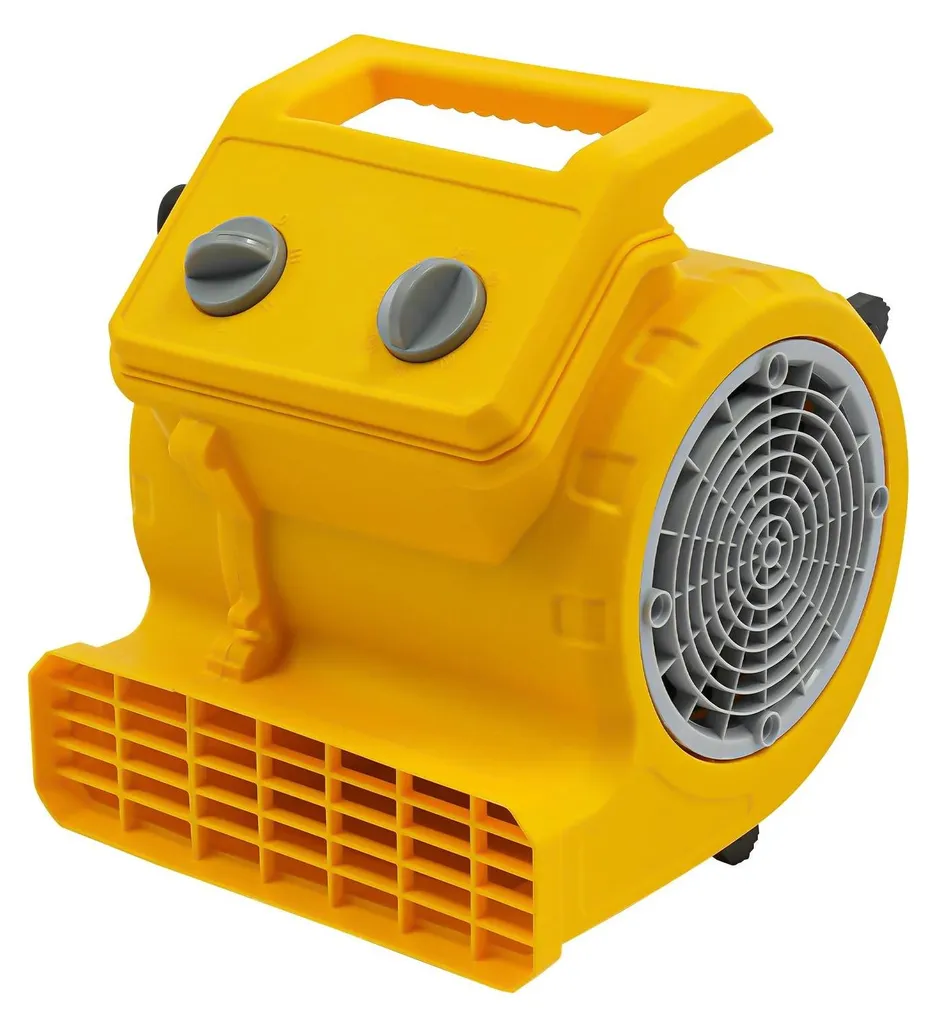Sèche-moquette inclinable 0-90° avec moteur cuivre et prise Europe