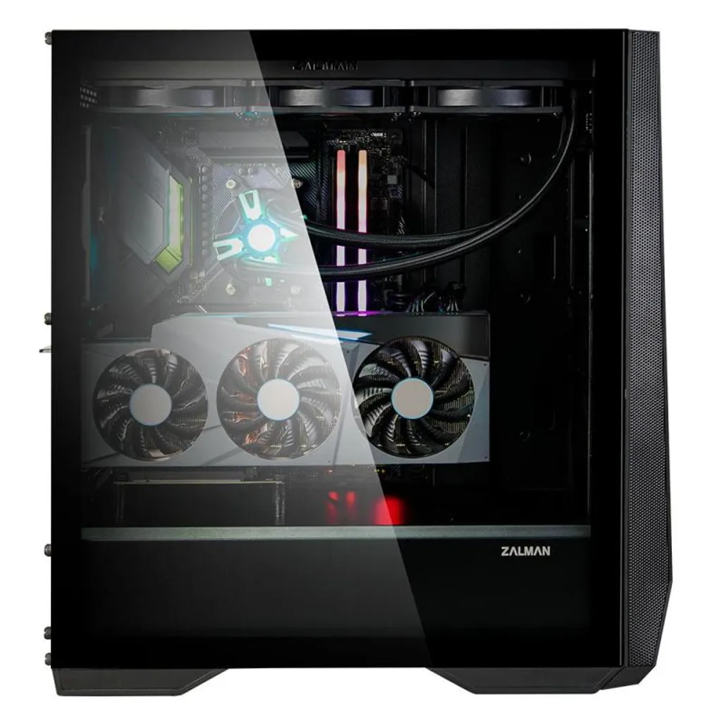 Boîtier PC Gaming Zalman Z9 Iceberg Black pour setup de jeu ATX - 6
