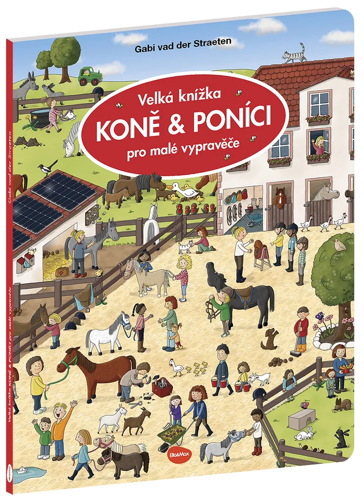 Grand Livre Chevaux et Poneys pour Petits Conteurs - Album Illustré 24cm