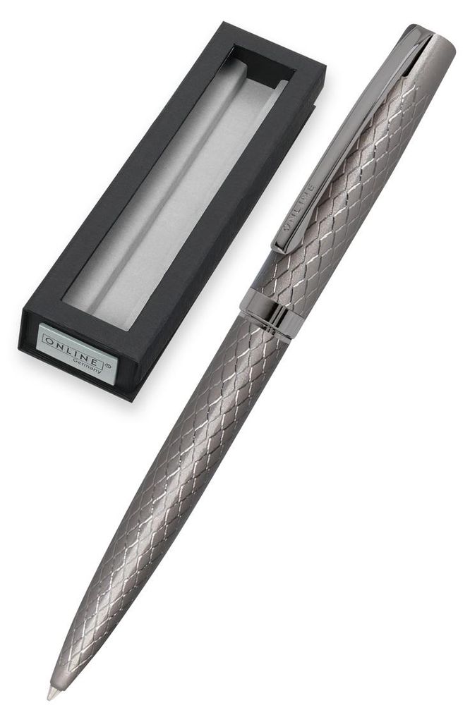 ONLINE Kugelschreiber Eleganza Diamond titan Slimsy Box
