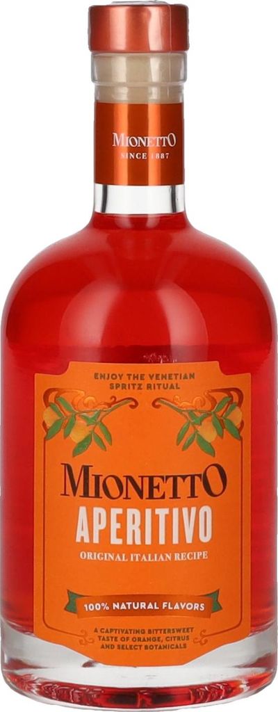 Mionetto Aperitivo 11 Prozent Vol. mit Bitterorangen Geschmack 500ml