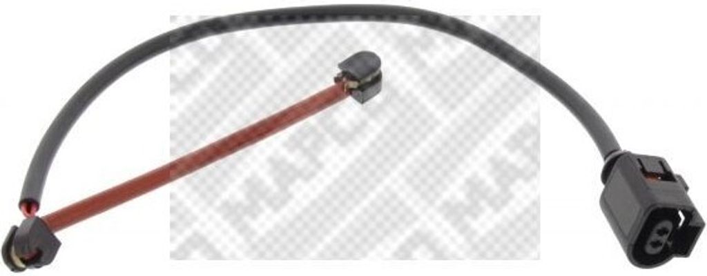 MAPCO 56952 Warnkontakt Bremsbelagverschleiß 417,4mm Vorne für VW Touareg (7LA, 7L6, 7L7) für AUDI Q7 (4LB) für PORSCHE Cayenne (9PA)