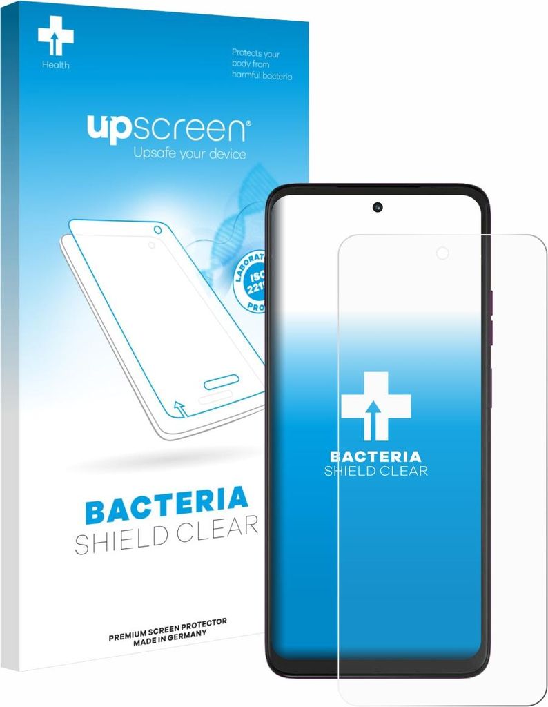 upscreen Schutzfolie für Motorola Moto G Play 2026 Displayschutz Displayschutzfolie Folie Klar antibakteriell