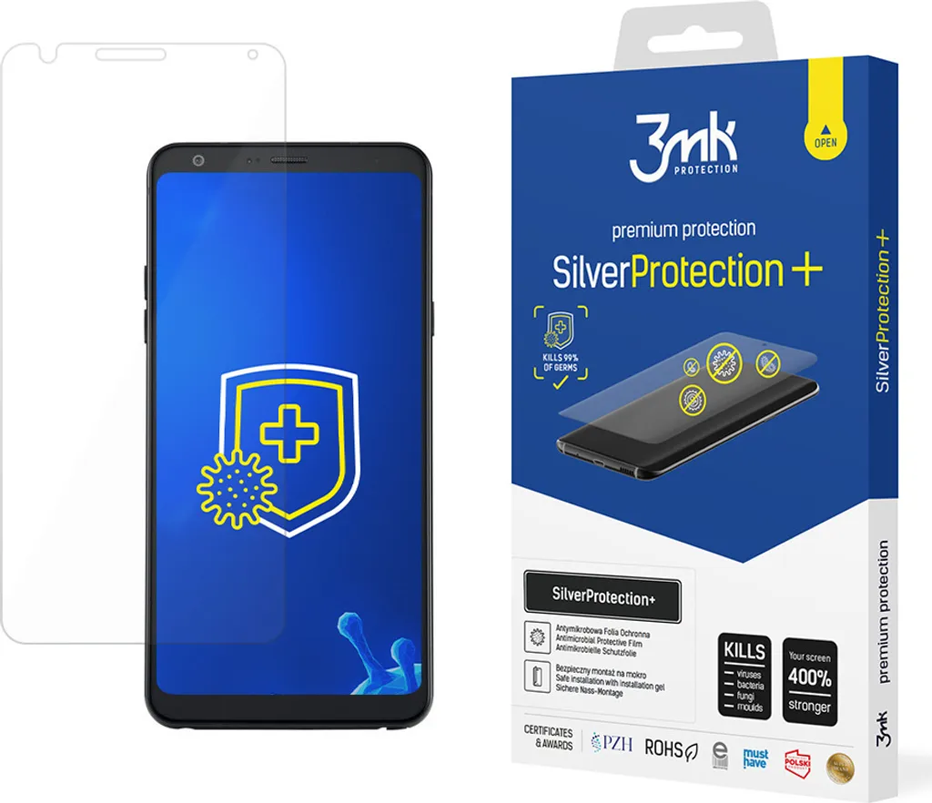Screen Protector LG Stylo 4 3Mk Silver+ Protezione Schermo Avanzata