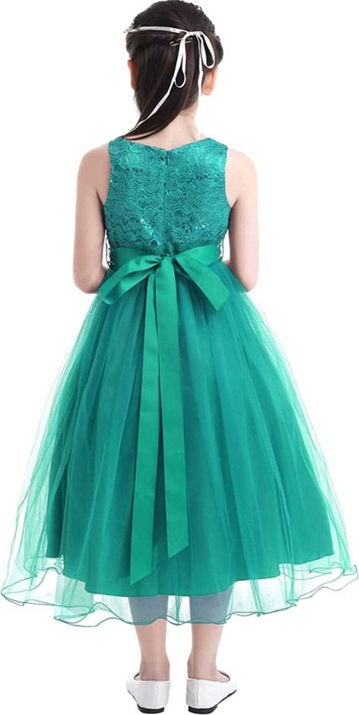 Mädchen Prinzessin Kleid Gr. 146-152 Cm Produktbild 6