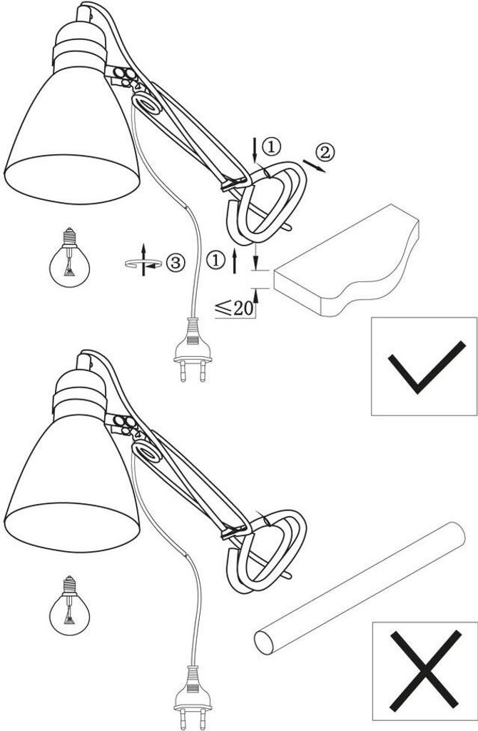 Nordlux Cyclone upínacia lampa čierna Obrázok produktu 11