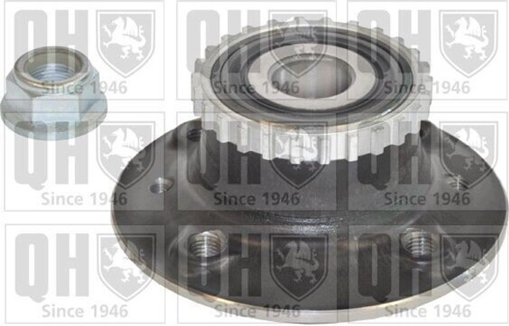 QUINTON HAZELL Radlagersatz Hinten für RENAULT KANGOO (KC0/1) 133mm The Original QWB1092