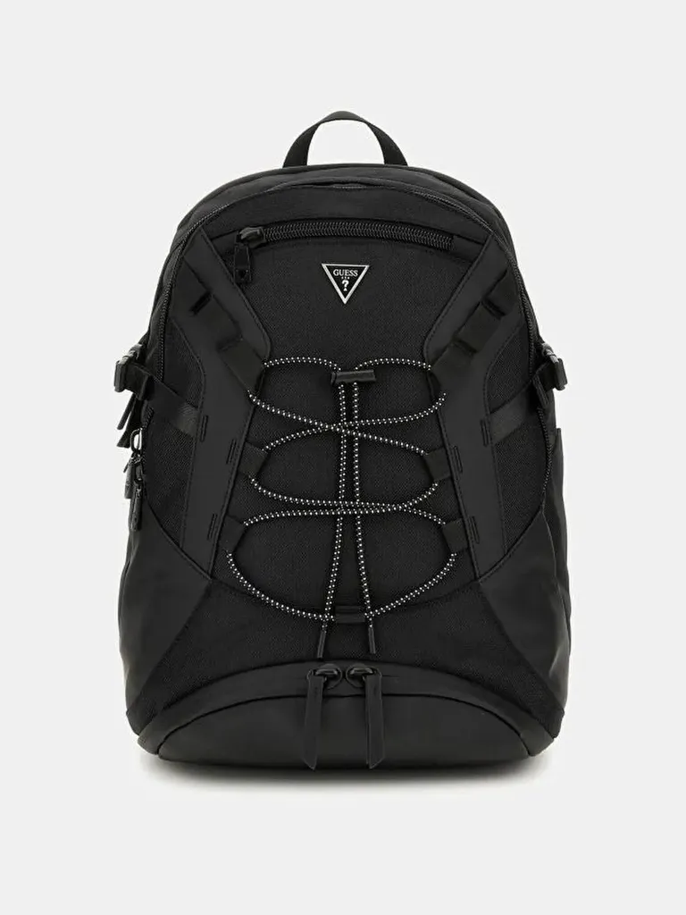 Sac à dos Guess Trento Noir Idéal pour le Travail et les Voyages Urbains