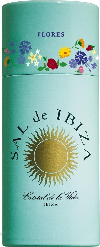 Sal de Ibiza Granito con flores, Sel de mer avec fleurs, Image du produit 