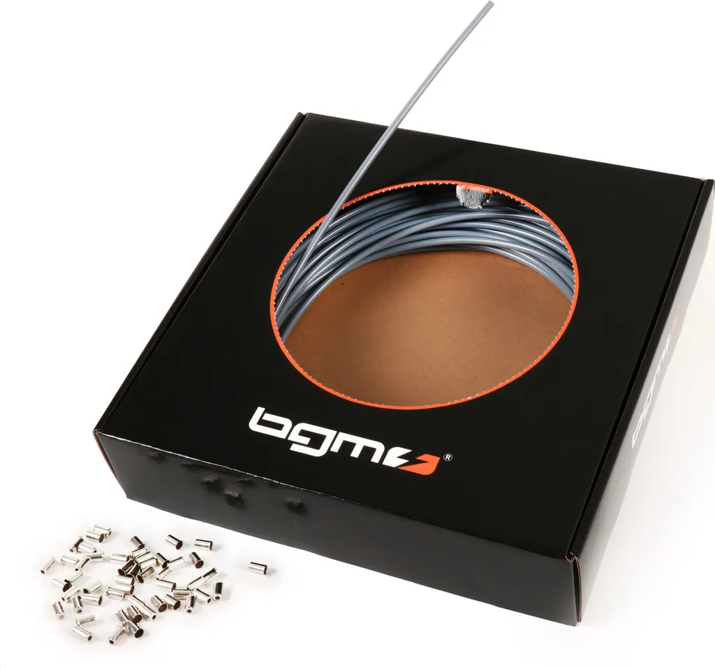 Gaine extérieure BGM Original grise 5mm anti-friction en PE de 25 mètres