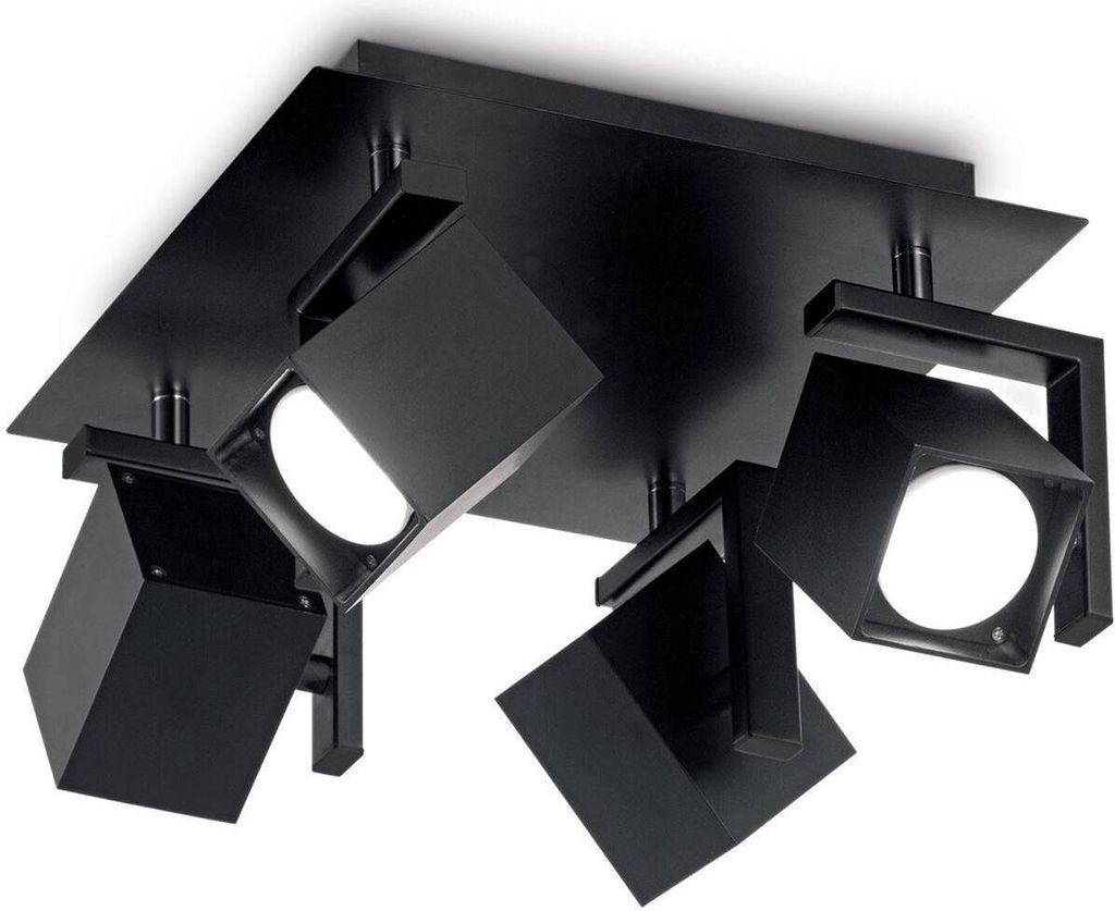 Ideal Lux Deckenleuchte Mouse Pl4 Schwarz Produktbild 
