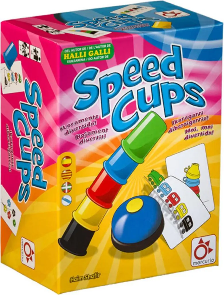 Jeu Speed Cups Mercurio - Animez vos Soirées en Famille et Goûters d'Enfants