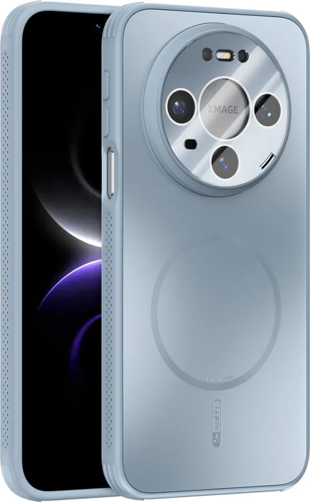 Custodia Dissipazione Calore Huawei Mate 80 Pro - Cover Gaming Azzurra