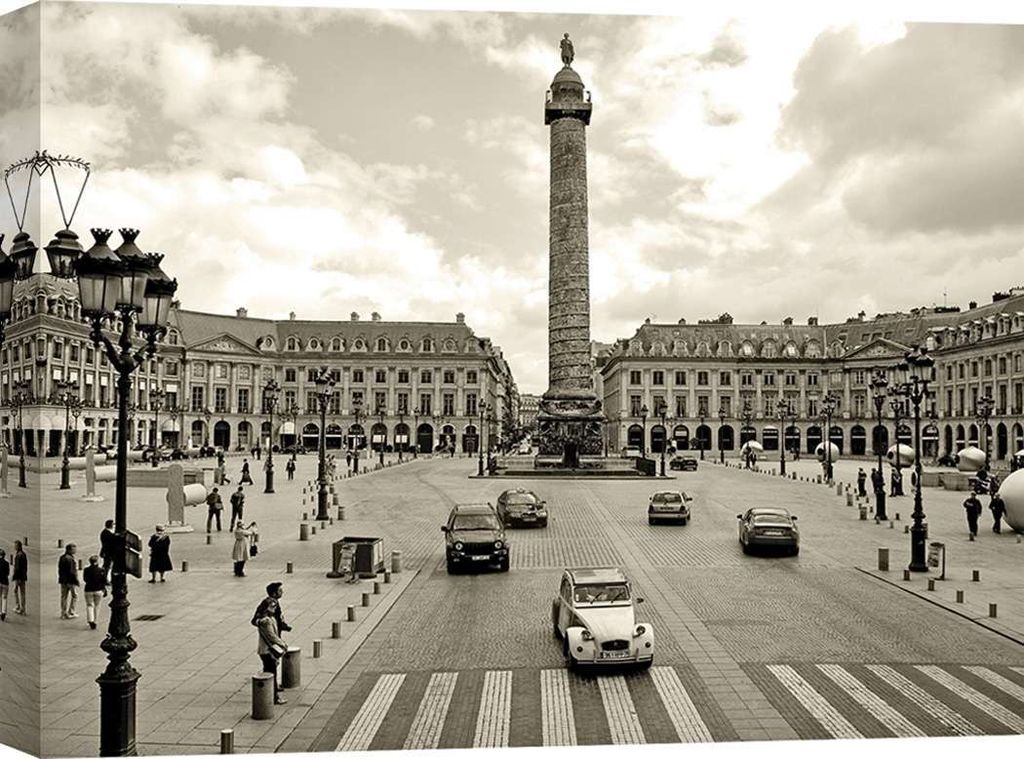 Leinwandbilder - Vadim Ratsenskiy, Place Vendôme, Paris – 60x40 cm