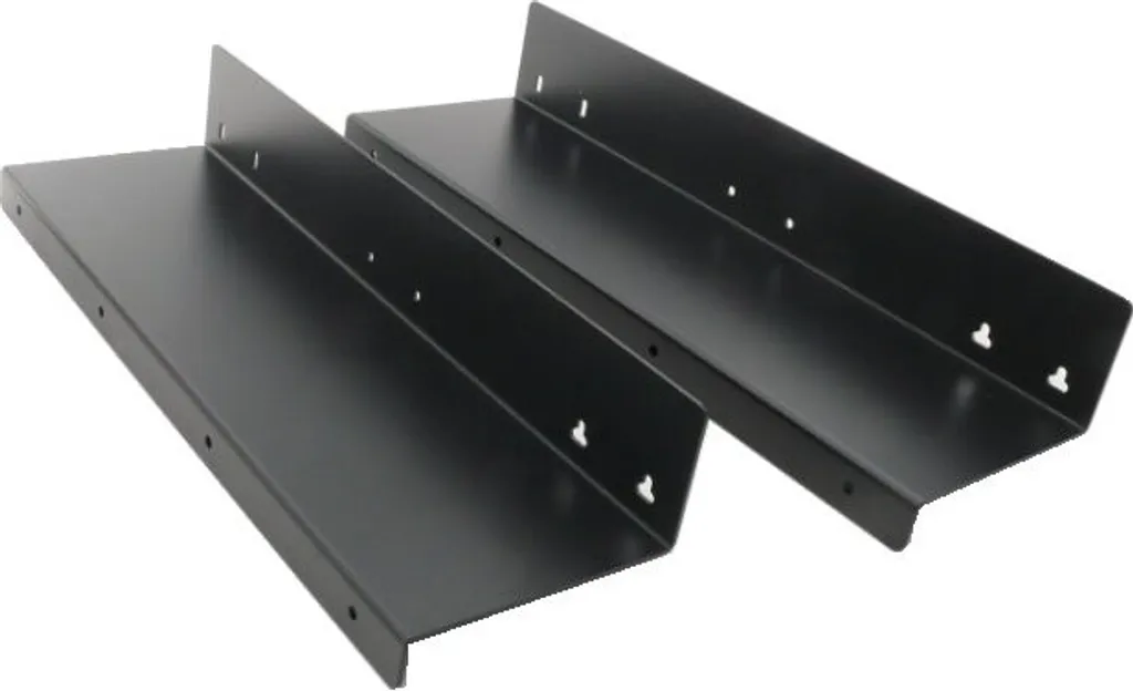Support acier noir robuste sous bureau pour tiroir-caisse AC-4280