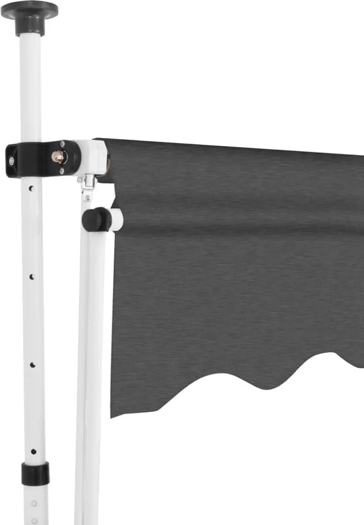 Tenda da sole retrattile manuale con LED giallo e blu 100 cm | Leroy Merlin