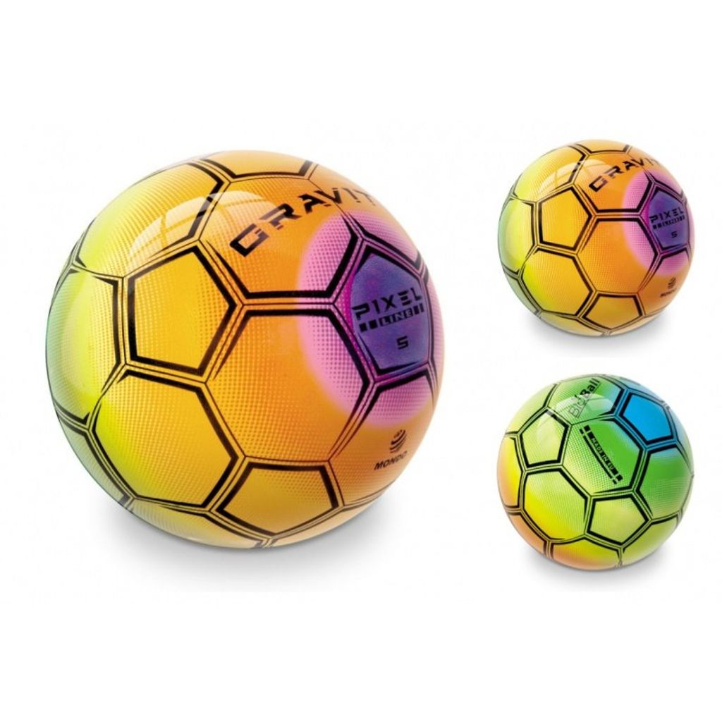 Mondo Toys Super Santos Fußball Orange - Genähter Fußball 280g Unaufgeblasen