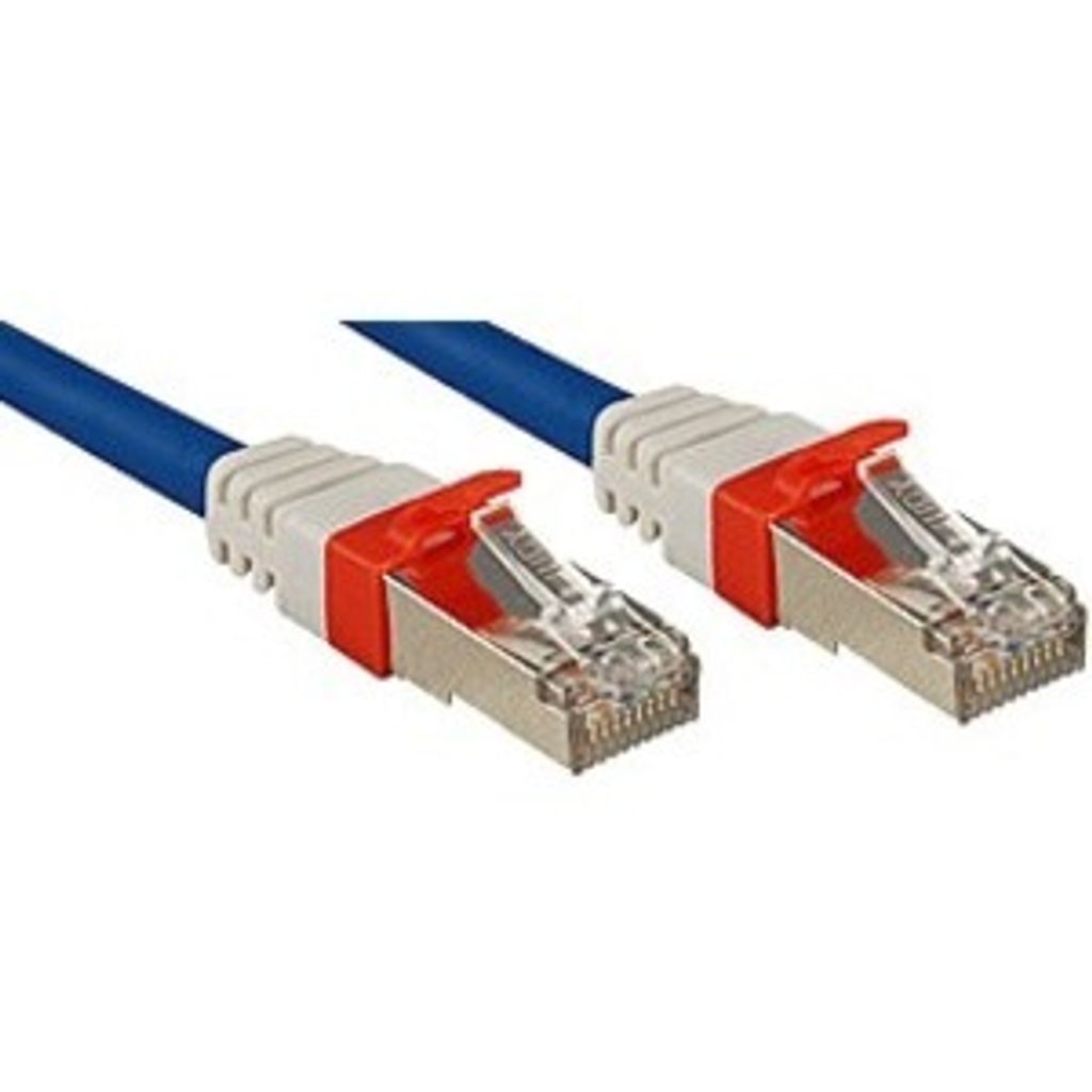 LINDY Patchkabel Cat6(A) SSTP / S/FTP PIMF blau 3.00m 10Gbit